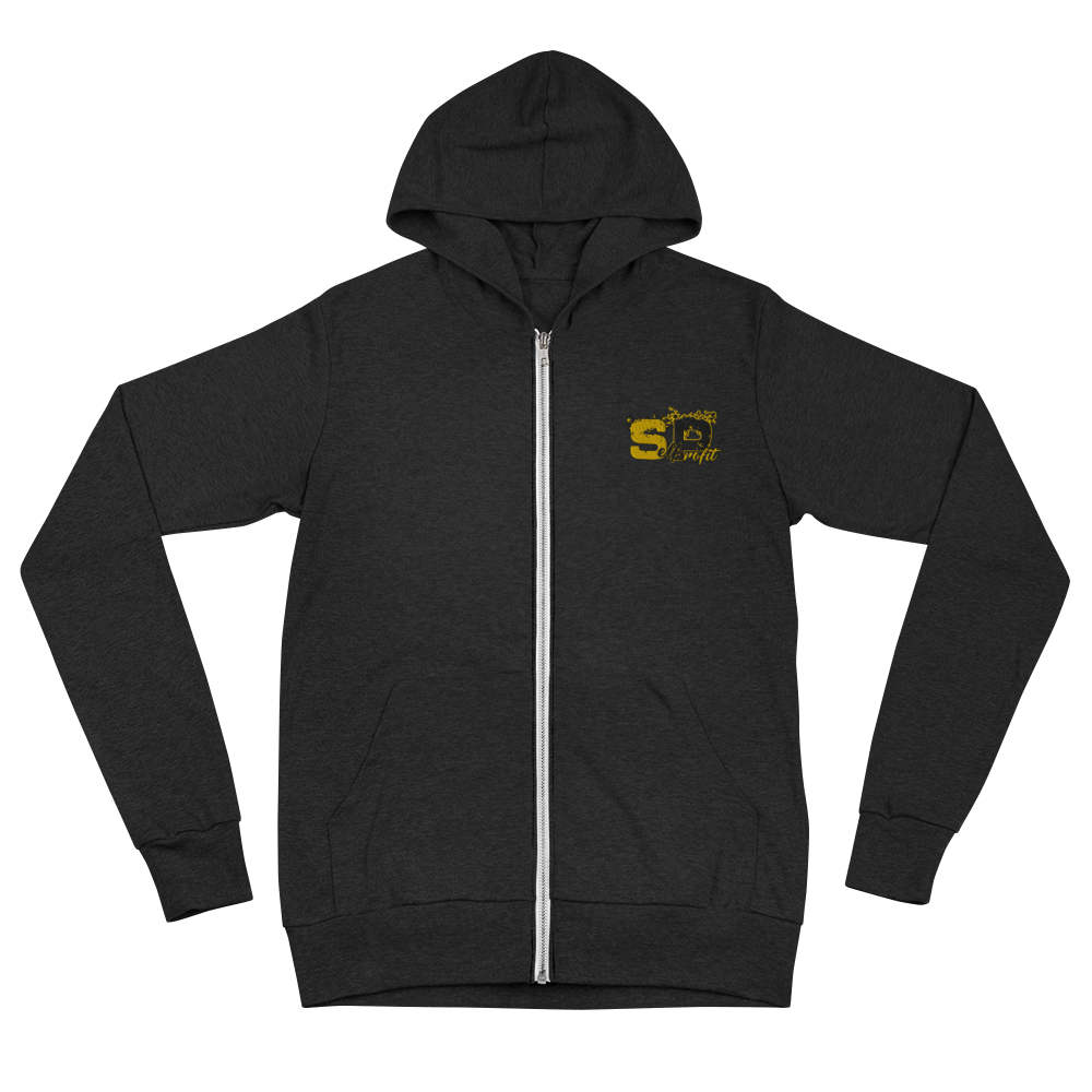 Self Profit zip hoodie