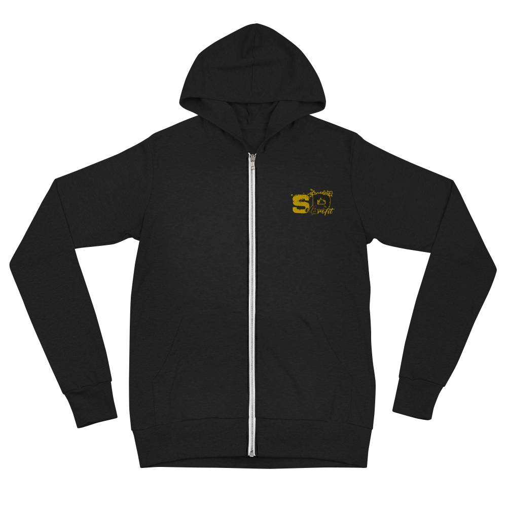 Self Profit zip hoodie